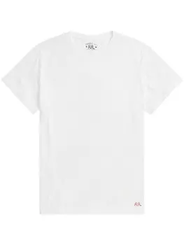Футболка с логотипом Ralph Lauren RRL, белый