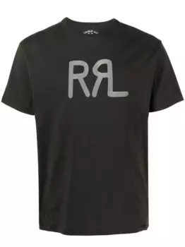 Футболка с логотипом Ralph Lauren RRL, черный