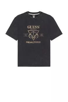 Футболка с логотипом realtree Guess Originals, мультиколор