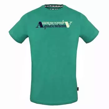 Футболка с логотипом Reflection Aquascutum, зеленый