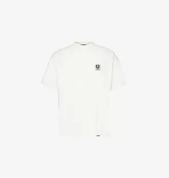 Футболка с логотипом Represent x Belstaff из хлопка Represent, белый