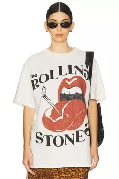Футболка с логотипом Rolling Stones Philcos, sand