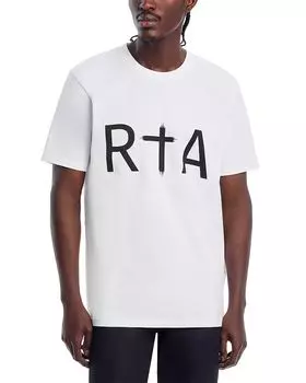 Футболка с логотипом RTA, белый