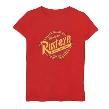 Футболка с логотипом Rusteze для девочек 7–16 лет Disney/Pixar's Cars Licensed Character