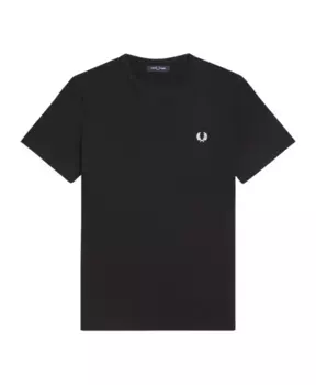 Футболка с логотипом S Fred Perry, черный