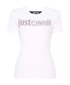 Футболка с логотипом S Just Cavalli, белый
