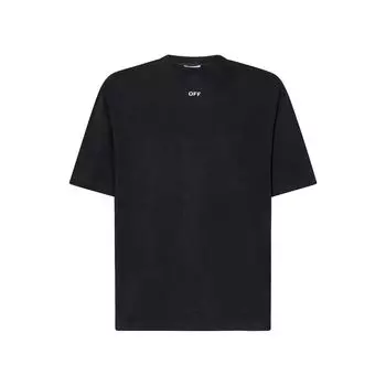 Футболка с логотипом S.Matthew Skate белого цвета Off-White, черный