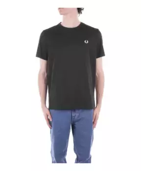 Футболка с логотипом S спереди Fred Perry, зеленый