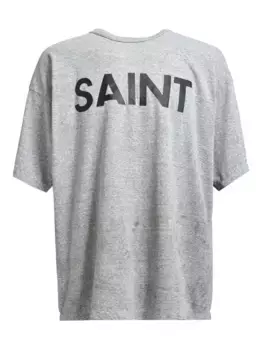 Футболка с логотипом SAINT MXXXXXX, серый