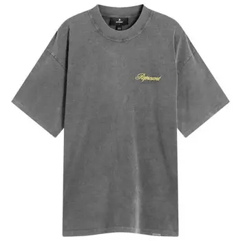 Футболка с логотипом Script Represent, серый