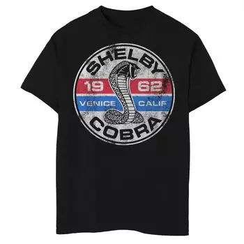 Футболка с логотипом Shelby Cobra Speed Fade для мальчиков 8–20 лет Licensed Character