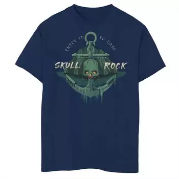 Футболка с логотипом «Skull Rock» для мальчиков 8–20 лет «Питер Пэн и Венди входят, если вы осмелитесь» Licensed Character