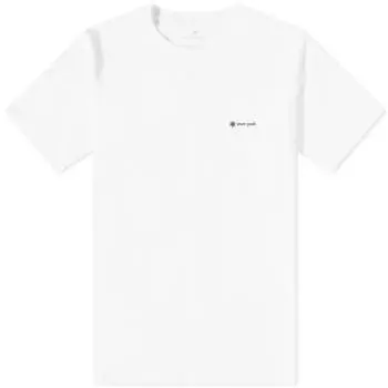 Футболка с логотипом Snow Peak, белый