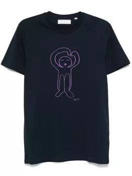 Футболка с логотипом Socit Anonyme, синий