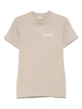 Футболка с логотипом Sporty & Rich, нейтральный