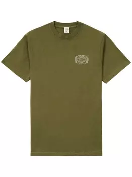 Футболка с логотипом Sporty & Rich, зеленый