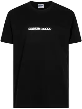 Футболка с логотипом STADIUM GOODS, черный
