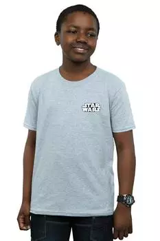 Футболка с логотипом Star Wars, серый