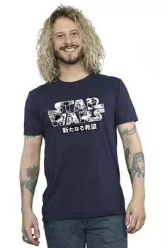 Футболка с логотипом Star Wars, темно-синий