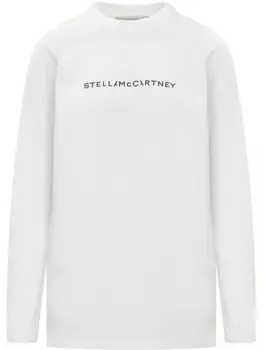 Футболка с логотипом Stella McCartney, белый