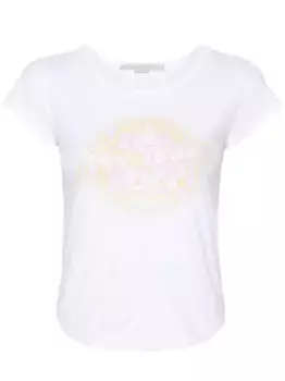 Футболка с логотипом STELLA MCCARTNEY, белый