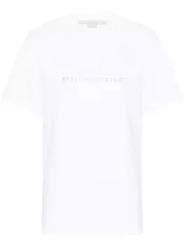 Футболка с логотипом STELLA MCCARTNEY, белый