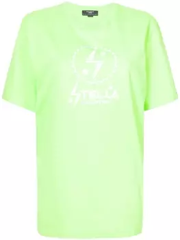 Футболка с логотипом Stella McCartney, зеленый