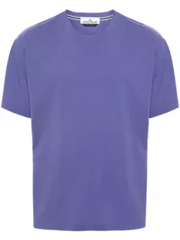 Футболка с логотипом Stone Island, фиолетовый