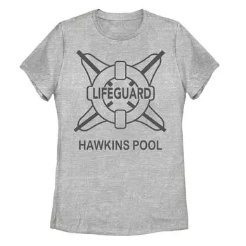 Футболка с логотипом «Stranger Things» для юниоров Hawkins Pool Lifeguard Licensed Character