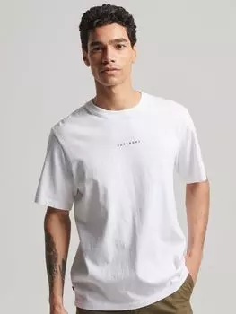 Футболка с логотипом Superdry Code Surplus, ярко-белый