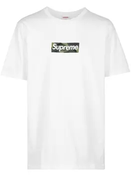 Футболка с логотипом Supreme, белый