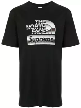 Футболка с логотипом Supreme, черный