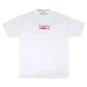 Футболка с логотипом Supreme Japan Box, цвет Белый