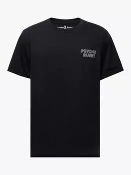 Футболка с логотипом sydney pima cotton regular fit с коротким рукавом и логотипом Psycho Bunny, черный