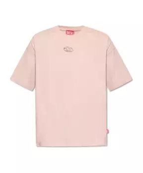 Футболка с логотипом t boxt s5 Diesel, розовый