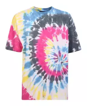 Футболка с логотипом тай дай Mauna Kea, мультиколор