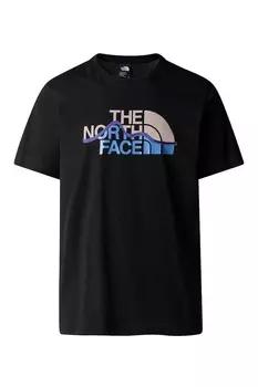 Футболка с логотипом The North Face, черный