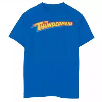 Футболка с логотипом The Thundermans для мальчиков 8–20 лет Licensed Character