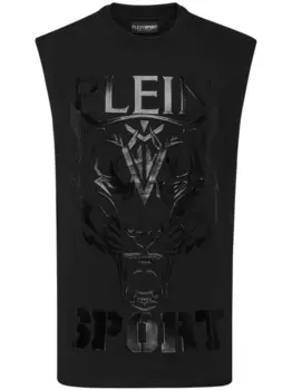 Футболка с логотипом Tiger Plein Sport, черный
