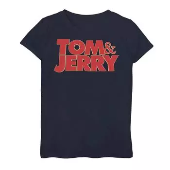 Футболка с логотипом Tom & Jerry для девочек 7–16 лет Tom & Jerry Licensed Character
