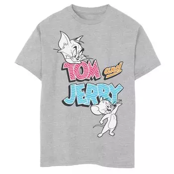 Футболка с логотипом Tom & Jerry для мальчиков 8–20 лет Licensed Character