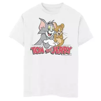 Футболка с логотипом Tom & Jerry для мальчиков 8–20 лет Licensed Character