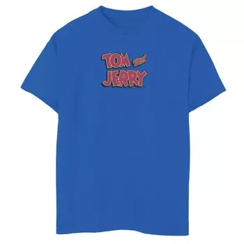Футболка с логотипом Tom & Jerry для мальчиков 8–20 лет Licensed Character
