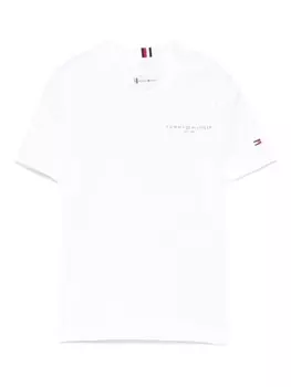 Футболка с логотипом Tommy Hilfiger Junior, белый