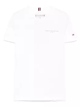 Футболка с логотипом Tommy Hilfiger Junior, белый
