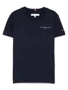 Футболка с логотипом Tommy Hilfiger Junior, синий
