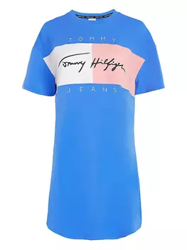 Футболка с логотипом Tommy Hilfiger, синий