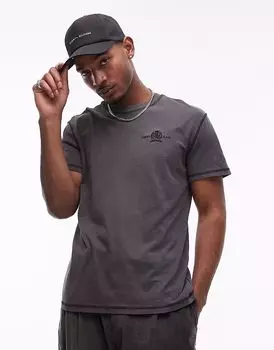 Футболка с логотипом Tommy Jeans черного цвета