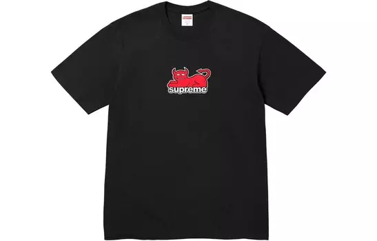 Футболка с логотипом Toy Machine, унисекс Supreme, розовый