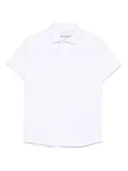 Футболка с логотипом TRUSSARDI JUNIOR, белый
